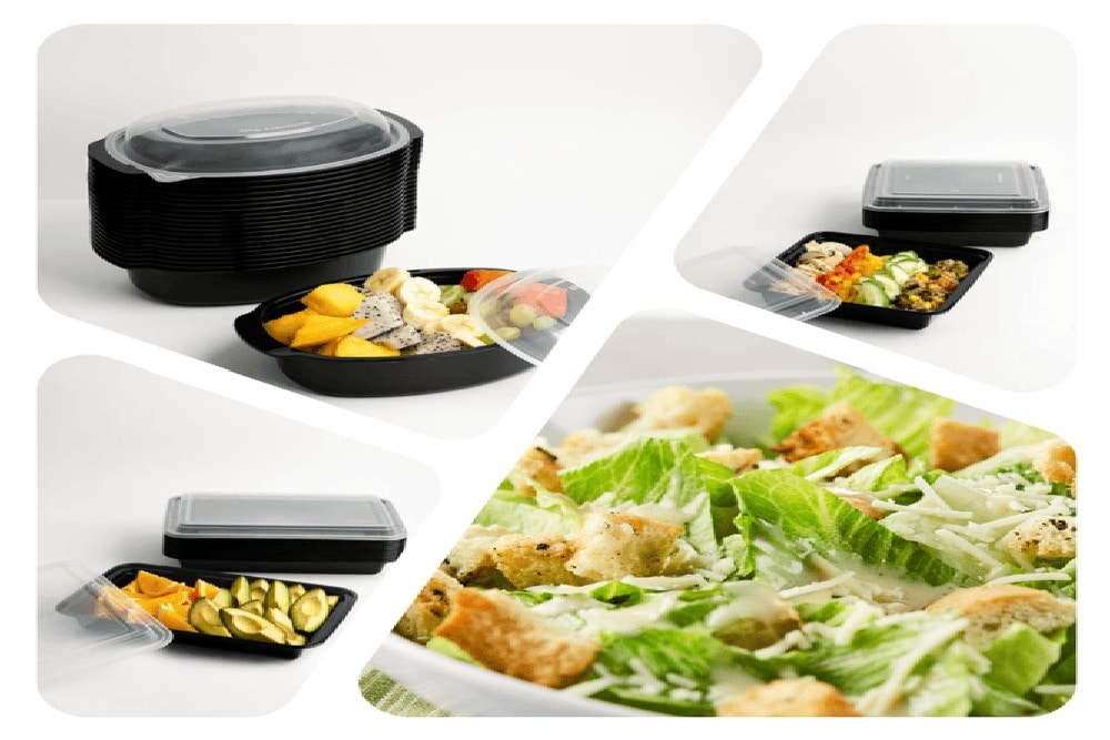 Plastic Food Containers for Salad Packaging - Damati