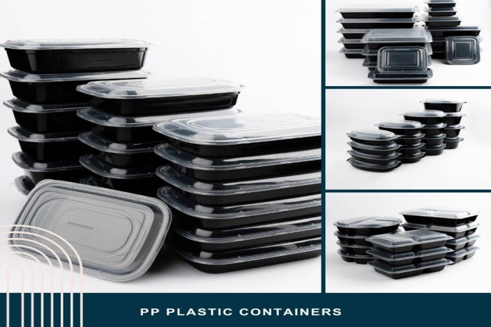 Rectangular PP plastic food containers - Damati