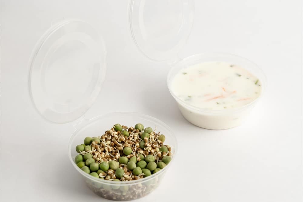 PP plastic hinged containers - Damati