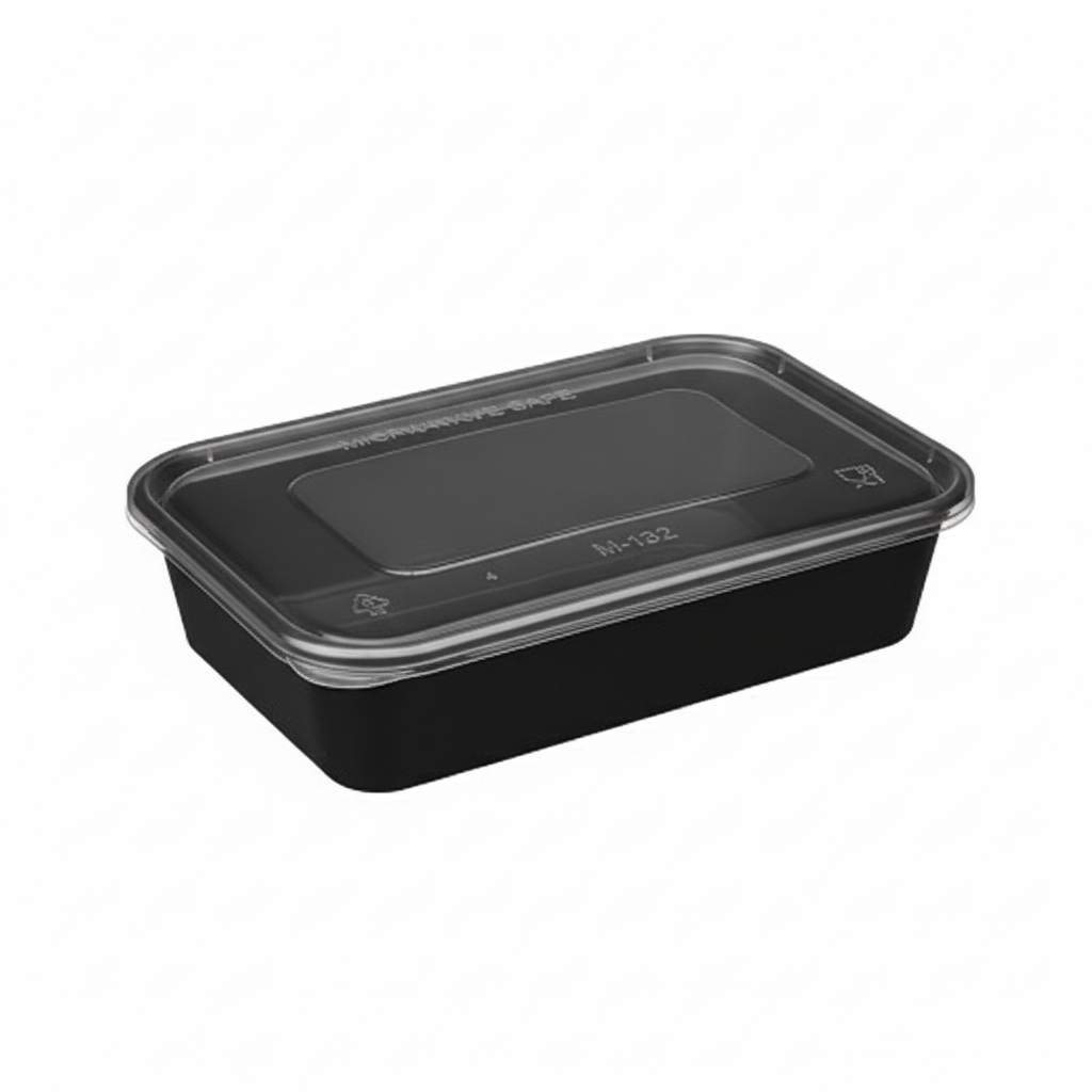 HD Series Containers 650 ml Black