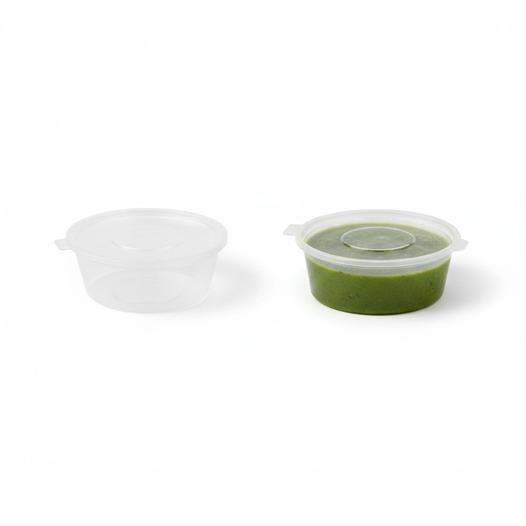 Hinge Series 2 OZ Food Container Damati Plastics