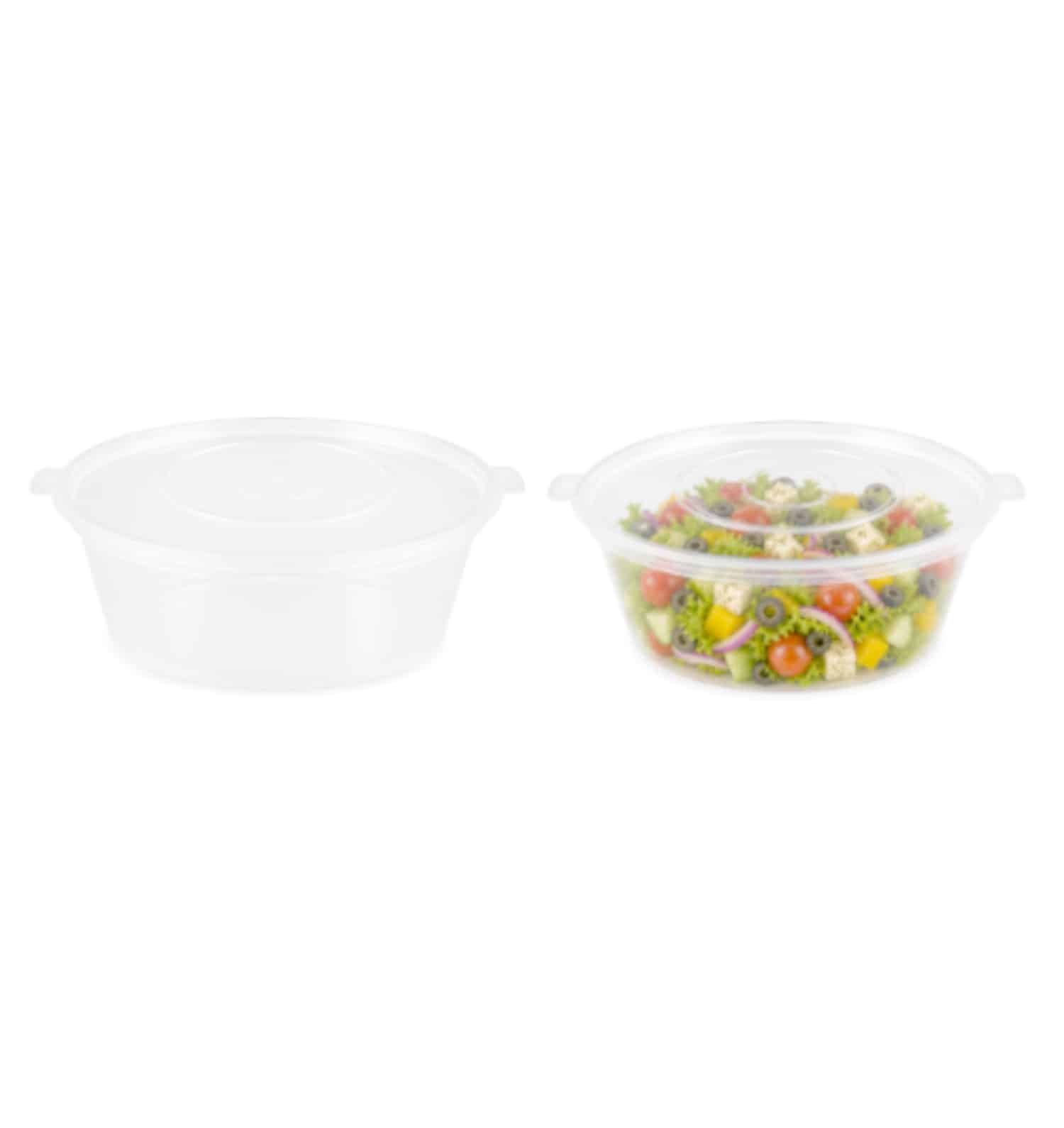 Hinge Series 6 OZ Food Container Damati