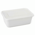 Rectangular 1000 ml White