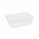 Rectangular 650 ml Transparent