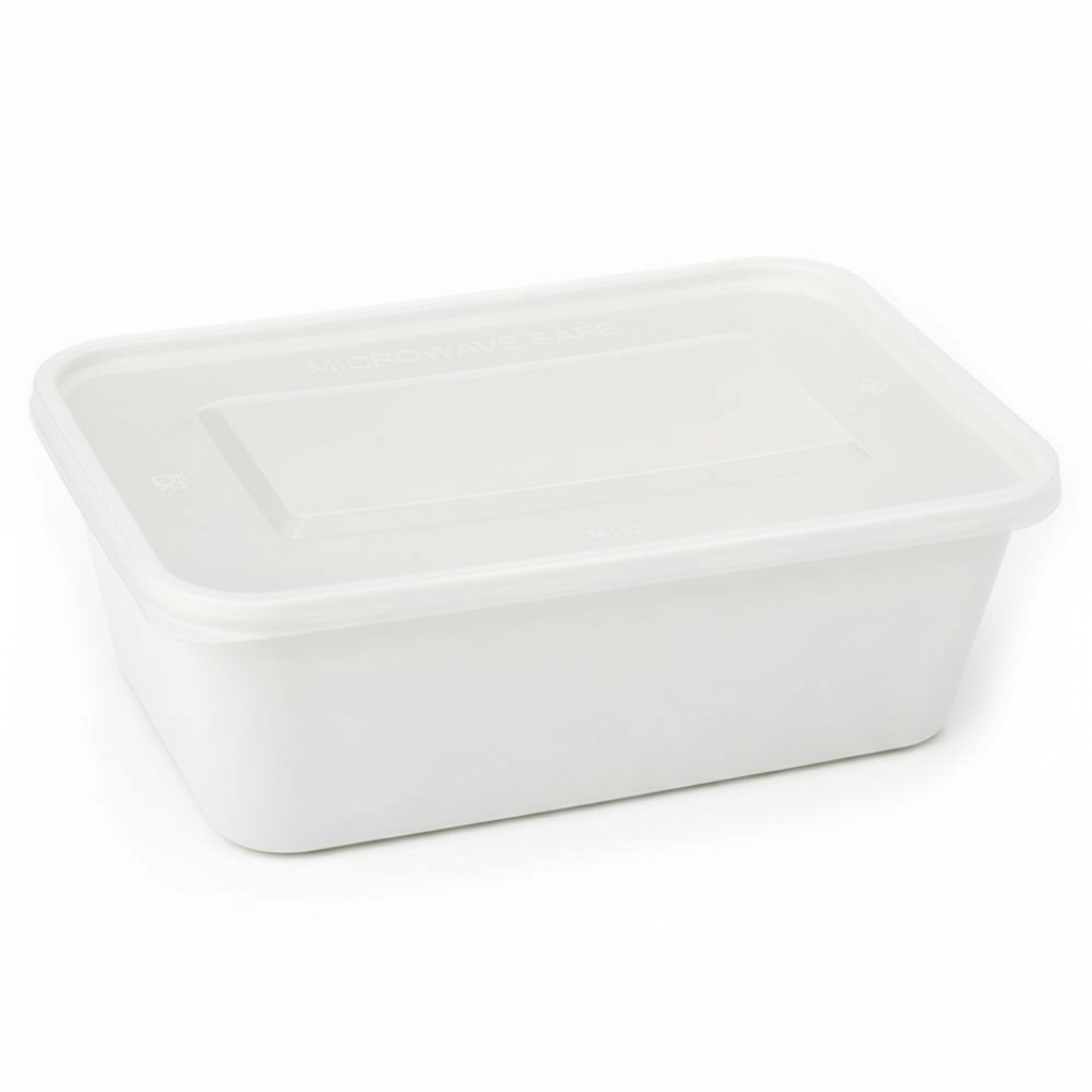 Rectangular 750 ml White