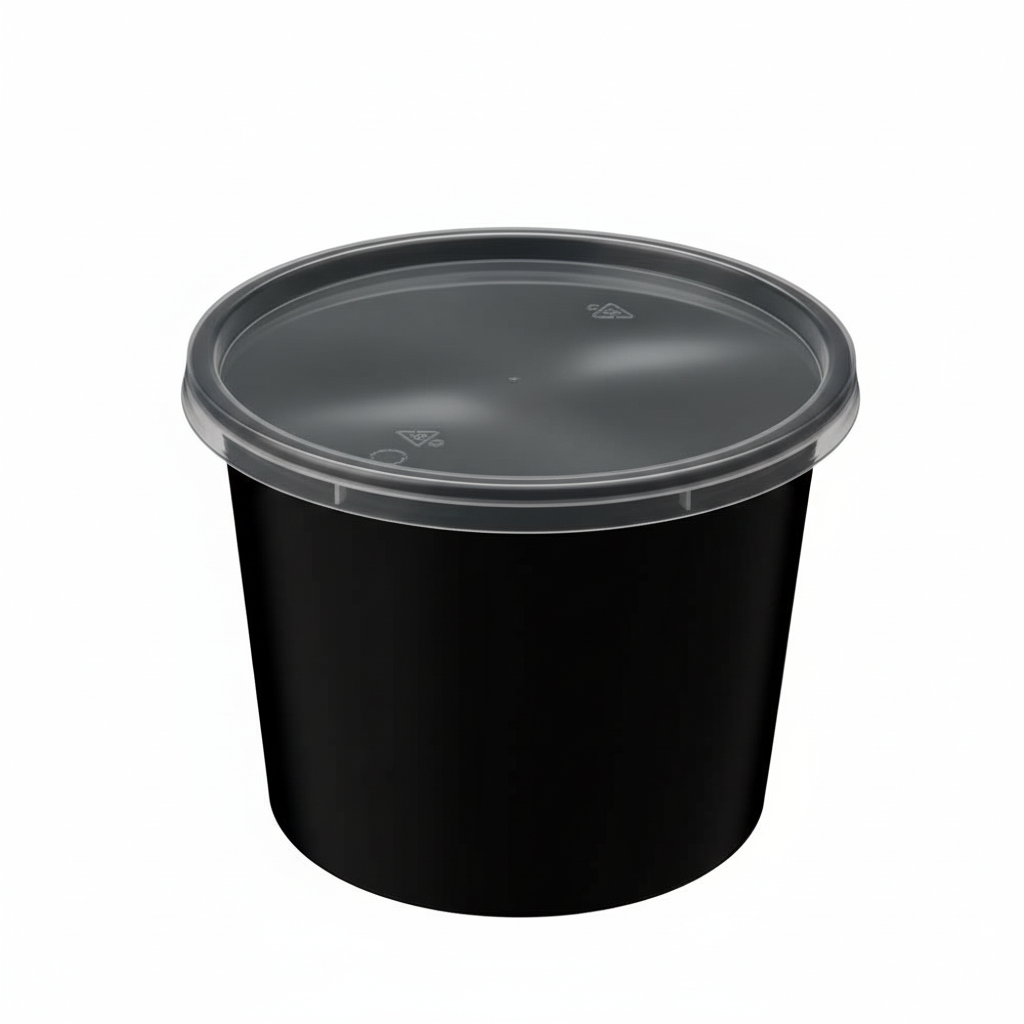 Round Series 25 OZ Black