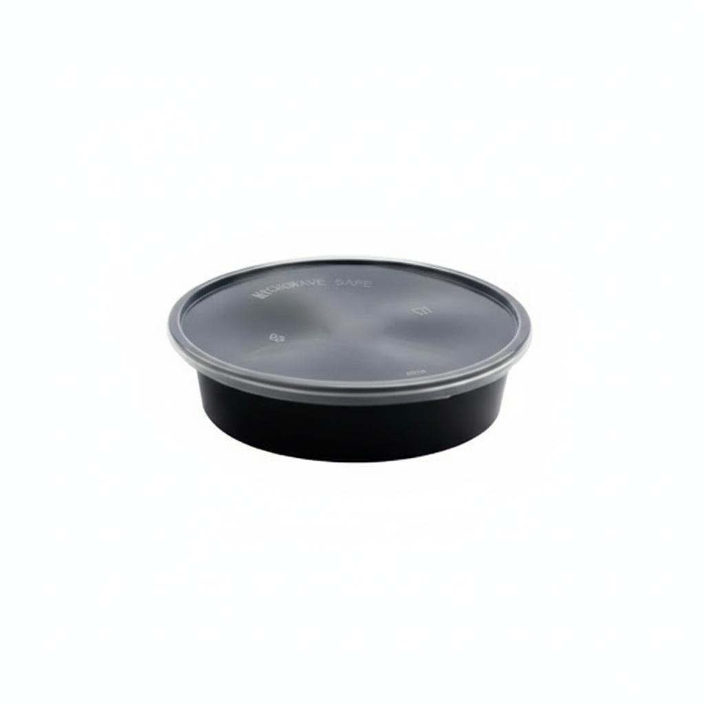 Round Series 8 OZ Flat black