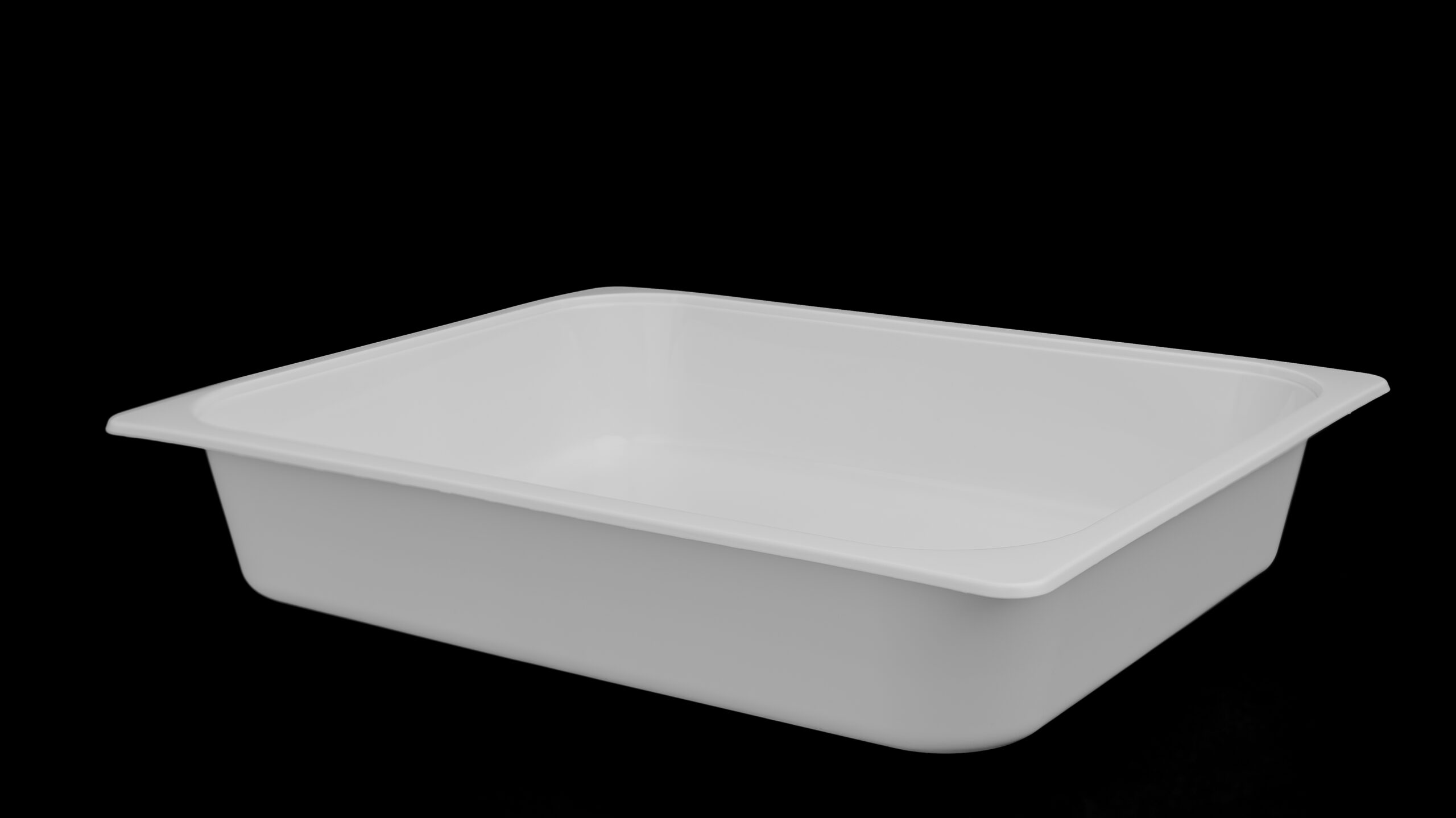 GN Pans: DP1/2-60 mm White