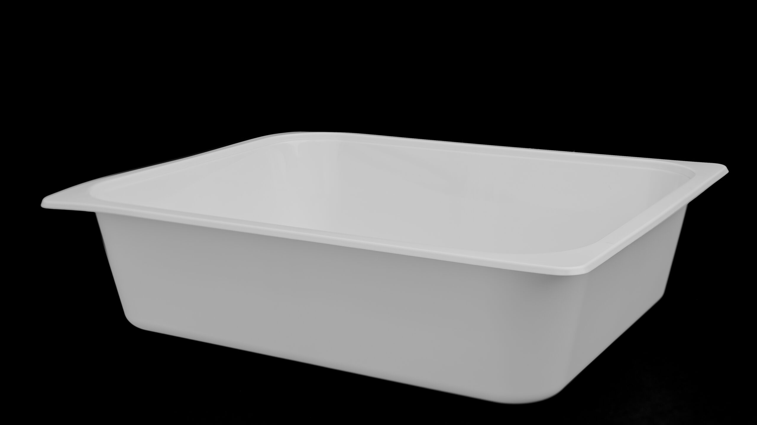 GN Pans: DP1/2-80 mm White