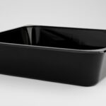 GN Pans: DP1/2-80 mm Black