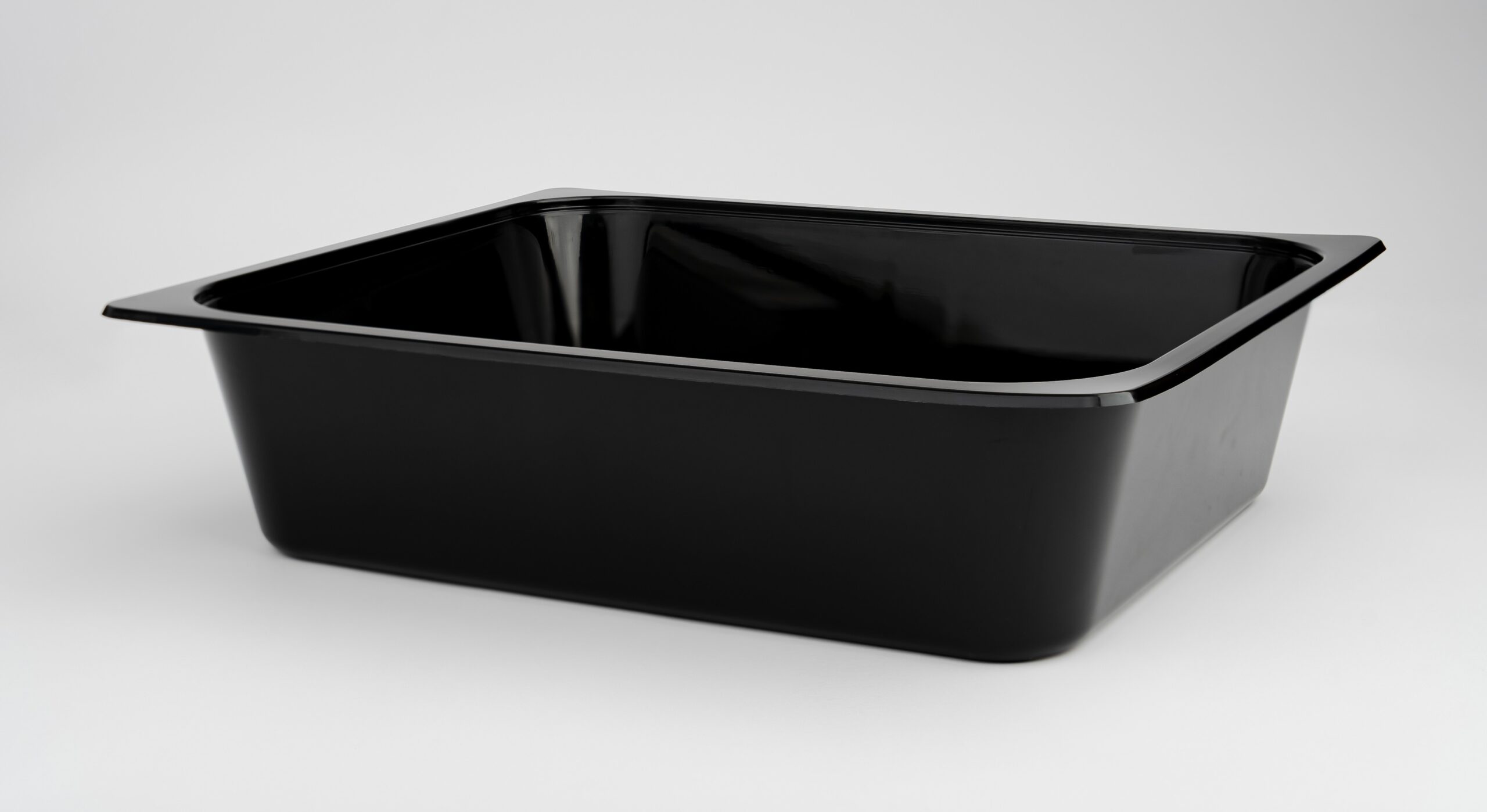 GN Pans: DP1/2-80 mm Black