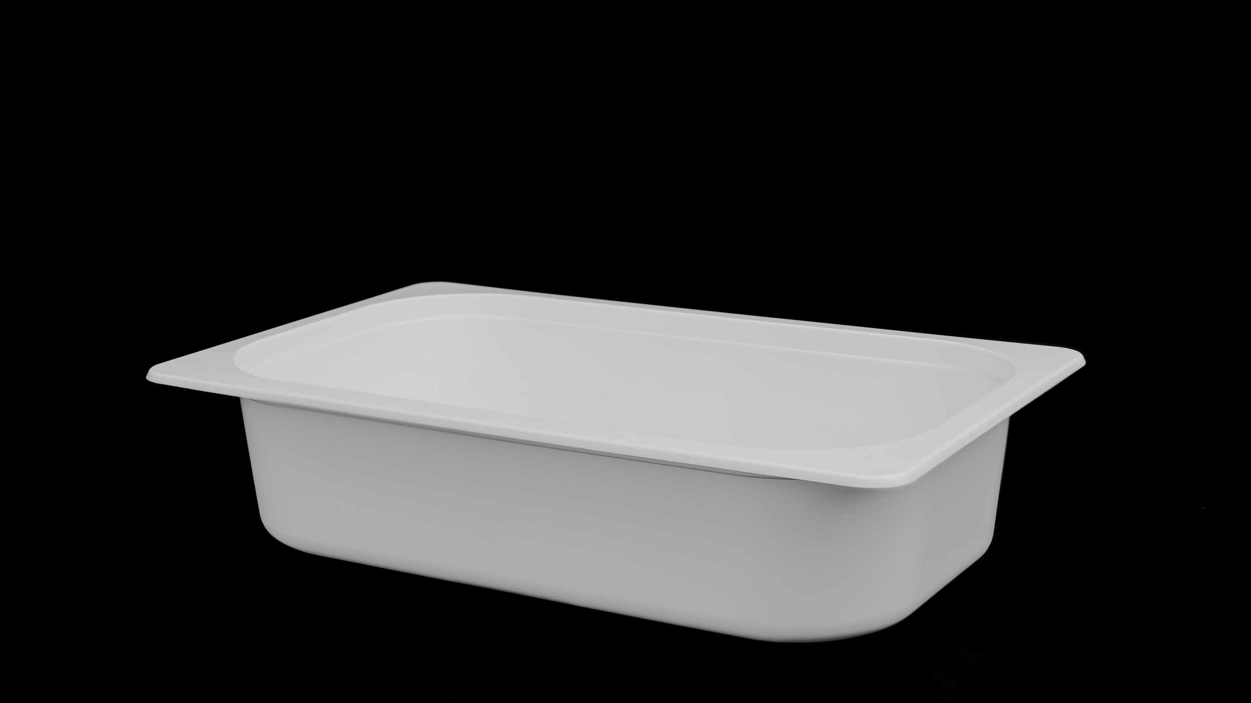 GN Pans: DP1/4-060 mm White