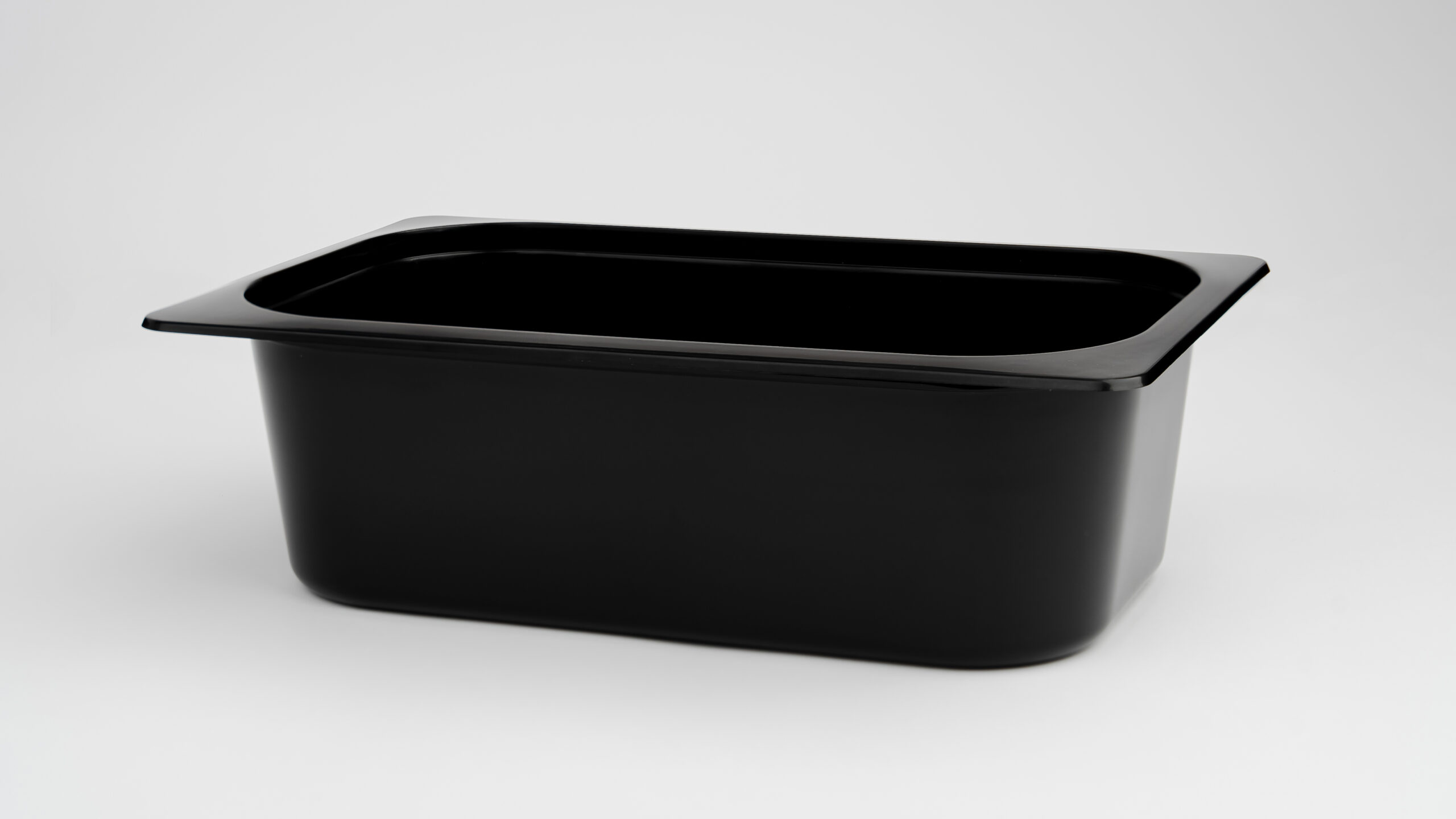 GN Pans: DP1/4-080 mm Black