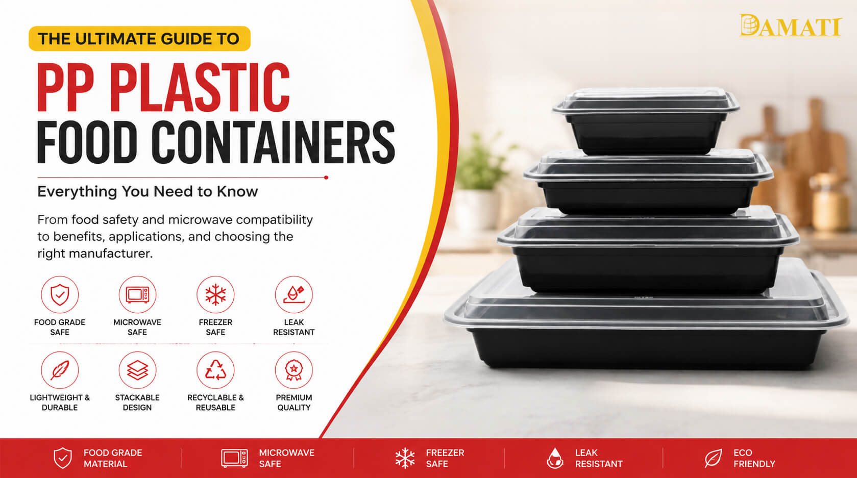 Guide to PP Plastic Food Container - Damati