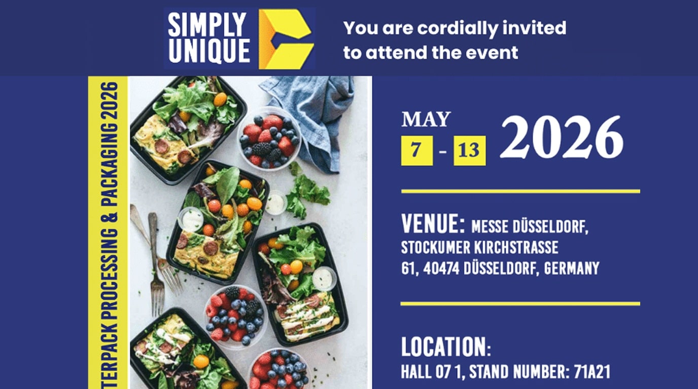 Interpack Processing & Packaging 2026 Event Invitation card - Damati