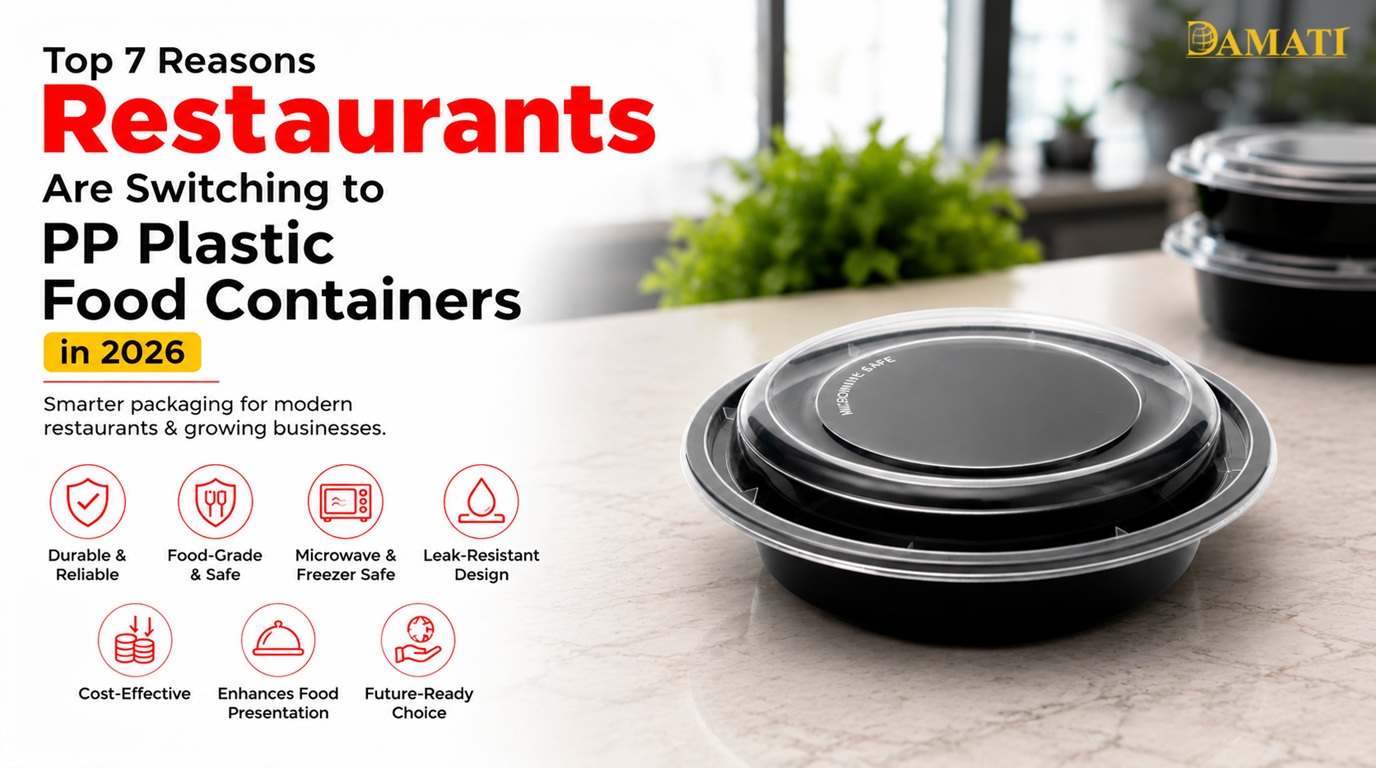 Top 7 Reasons Restaurants are switching to Reusable - Damati