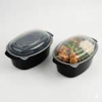 Cherry Series 1250 ml Oval PP Plastic Food Container - Damati