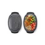 Cherry Series 750 ml Oval PP Plastic Food Container - Damati