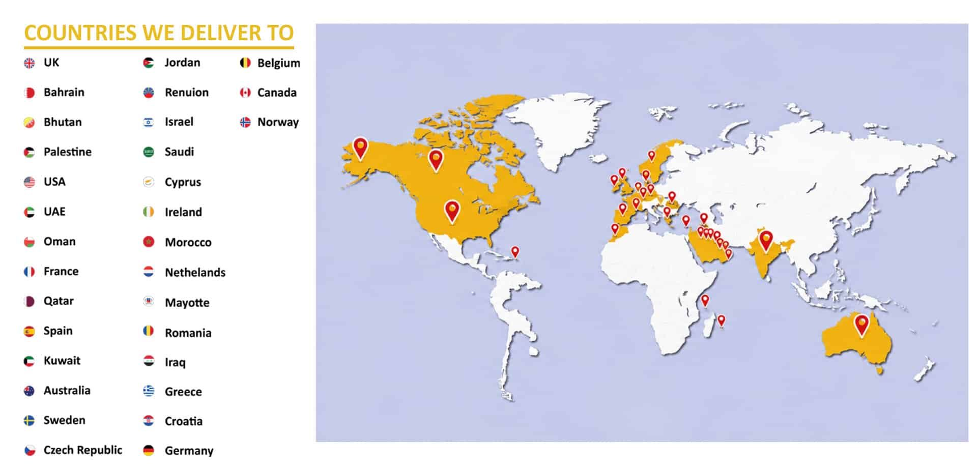 Worldwide reach of PP plastic food packaging solutions by Damati