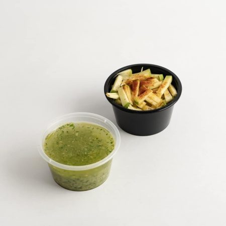 pp plastic container with hinged lid - Damati